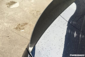 DarwinPRO 2008-2012 BMW M3 E92 MP Style Carbon Fiber Trunk Spoiler - image 7