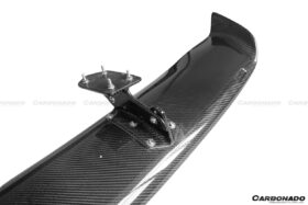DarwinPRO 2008-2013 BMW M3 E92 VA2 Style Carbon Fiber Trunk Spoiler - image 9