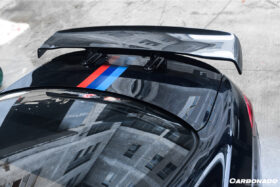 DarwinPRO 2008-2013 BMW M3 E92 VA2 Style Carbon Fiber Trunk Spoiler - image 3