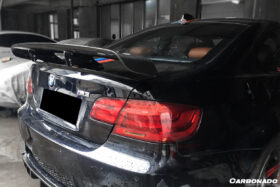 DarwinPRO 2008-2013 BMW M3 E92 VA2 Style Carbon Fiber Trunk Spoiler - image 5