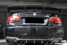 DarwinPRO 2008-2013 BMW M3 E92 VA2 Style Carbon Fiber Trunk Spoiler - image 6