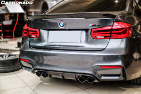 DarwinPRO 2014-2020 BMW M3 F80 3 Series F30 F35 VRS Style Carbon Fiber Trunk Spoiler - image 3