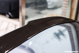 DarwinPRO 2014-2020 BMW M3 F80 3 Series F30 F35 VRS Style Carbon Fiber Trunk Spoiler - image 6