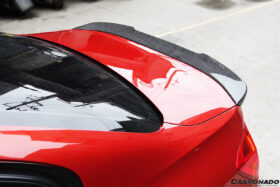 DarwinPRO 2014-2020 BMW M3 F80 3 Series F30 F35 VRS Style Carbon Fiber Trunk Spoiler - image 9