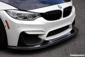 DarwinPRO 2014-2020 BMW M3 F80 & M4 F82 BS Style Carbon Fiber Front Lip - image 6