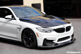 DarwinPRO 2014-2020 BMW M3 F80 & M4 F82 BS Style Carbon Fiber Front Lip - image 8