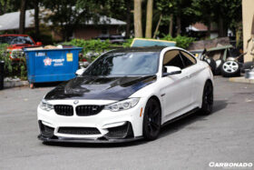 DarwinPRO 2014-2020 BMW M3 F80 & M4 F82 BS Style Carbon Fiber Front Lip - image 9