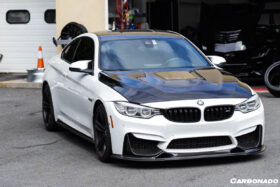 DarwinPRO 2014-2020 BMW M3 F80 & M4 F82 BS Style Carbon Fiber Front Lip - image 10