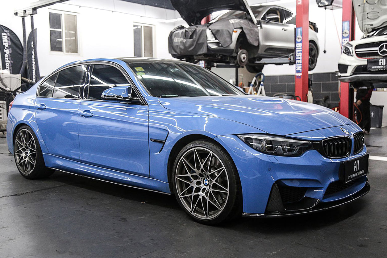 DarwinPRO 2014-2020 BMW M3 F80 & M4 F82 MP Style Carbon Fiber Side Skirts Under Board