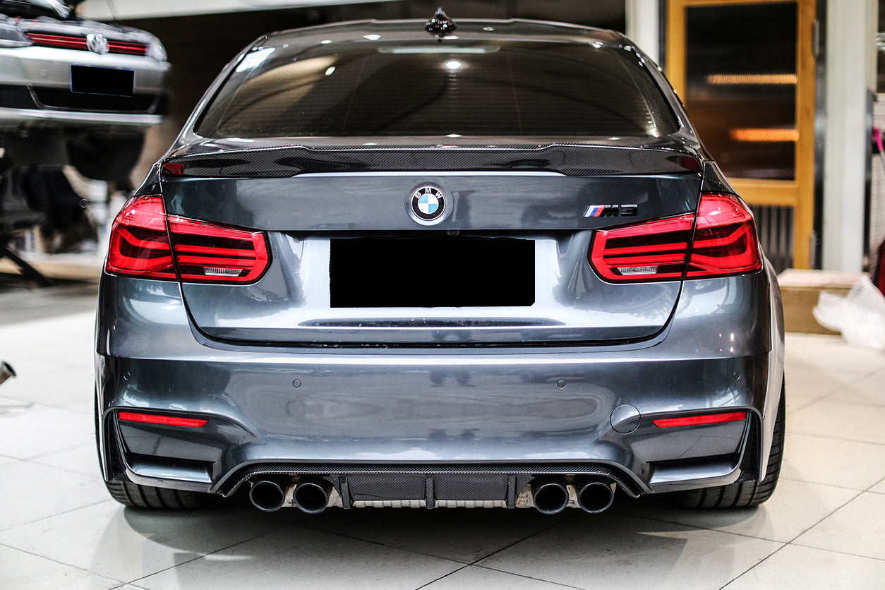 DarwinPRO 2014-2020 BMW M3 F80 & M4 F82 MP Style Carbon Fiber Rear Diffuser