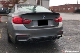 DarwinPRO 2014-2020 BMW M3 F80 & M4 F82 VA Style Carbon Fiber Rear Lip - image 10