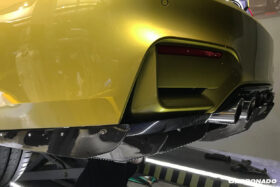 DarwinPRO 2014-2020 BMW M3 F80 & M4 F82 VA Style Carbon Fiber Rear Lip - image 6