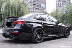 DarwinPRO 2014-2020 BMW M3 F80 VA Style Carbon Fiber Side Skirts - image 2