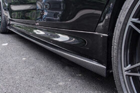 DarwinPRO 2014-2020 BMW M3 F80 VA Style Carbon Fiber Side Skirts - image 3