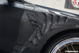 DarwinPRO 2021-UP BMW M3 G80 G81 M4 G82 G83 OD Style Dry Carbon Fiber Front Fender - image 2
