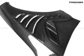 DarwinPRO 2021-UP BMW M3 G80 G81 M4 G82 G83 OD Style Dry Carbon Fiber Front Fender - image 8