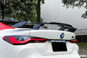 DarwinPRO 2021-UP BMW M3 G80 M4 G82 G83 3 SERISE G20 4 SERISE G22 MP Style Carbon Fiber Trunk Spoiler Wing - image 5