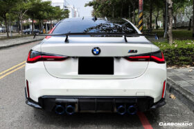 DarwinPRO 2021-UP BMW M3 G80 M4 G82 G83 3 SERISE G20 4 SERISE G22 MP Style Carbon Fiber Trunk Spoiler Wing - image 2