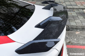 DarwinPRO 2021-UP BMW M3 G80 M4 G82 G83 3 SERISE G20 4 SERISE G22 MP Style Carbon Fiber Trunk Spoiler Wing - image 9