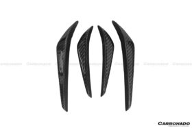 DarwinPRO 2021-UP BMW M3 G80 M4 G82 G83 MP Style Carbon Fiber Front Canards - image 5