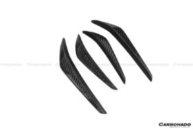 DarwinPRO 2021-UP BMW M3 G80 M4 G82 G83 MP Style Carbon Fiber Front Canards - image 6
