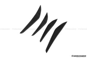 DarwinPRO 2021-UP BMW M3 G80 M4 G82 G83 MP Style Carbon Fiber Front Canards - image 9