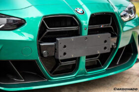DarwinPRO 2021-UP BMW M3 G80 M4 G82 G83 OD Style DRY Carbon Fiber Grille (NO ACC) - image 8