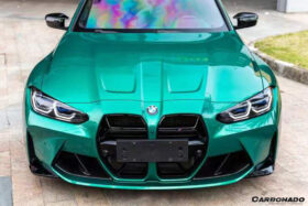 DarwinPRO 2021-UP BMW M3 G80 M4 G82 G83 OD Style DRY Carbon Fiber Grille (NO ACC) - image 9