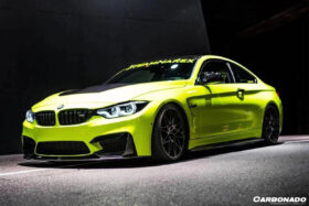 DarwinPRO 2014-2020 BMW M4 F82 SM Style Carbon Fiber Side Skirts - image 2