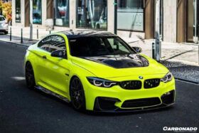 DarwinPRO 2014-2020 BMW M4 F82 SM Style Carbon Fiber Side Skirts - image 4