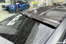 DarwinPRO 2021-UP BMW M4 G82 CL Style Dry Carbon Fiber Roof Spoiler - image 2