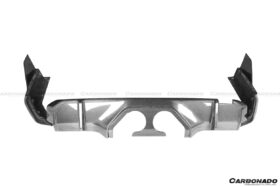 DarwinPRO 2021-UP BMW M4 G82 G83 MP Style Dry Carbon Fiber Middle Rear Lip with Winglets - image 9