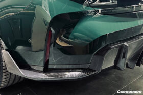 DarwinPRO 2021-UP BMW M4 G82 G83 MP Style Dry Carbon Fiber Middle Rear Lip with Winglets - image 8