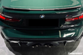 DarwinPRO 2021-UP BMW M4 G82 G83 MP Style Dry Carbon Fiber Middle Rear Lip with Winglets - image 5