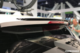 DarwinPRO 2014-2018 BMW X5 X5M F15 MP Style Carbon Fiber Roof Spoiler - image 5