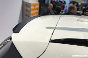 DarwinPRO 2014-2018 BMW X5 X5M F15 MP Style Carbon Fiber Roof Spoiler - image 7