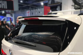 DarwinPRO 2014-2018 BMW X5 X5M F15 MP Style Carbon Fiber Roof Spoiler - image 3