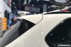 DarwinPRO 2014-2018 BMW X5 X5M F15 MP Style Carbon Fiber Roof Spoiler - image 4