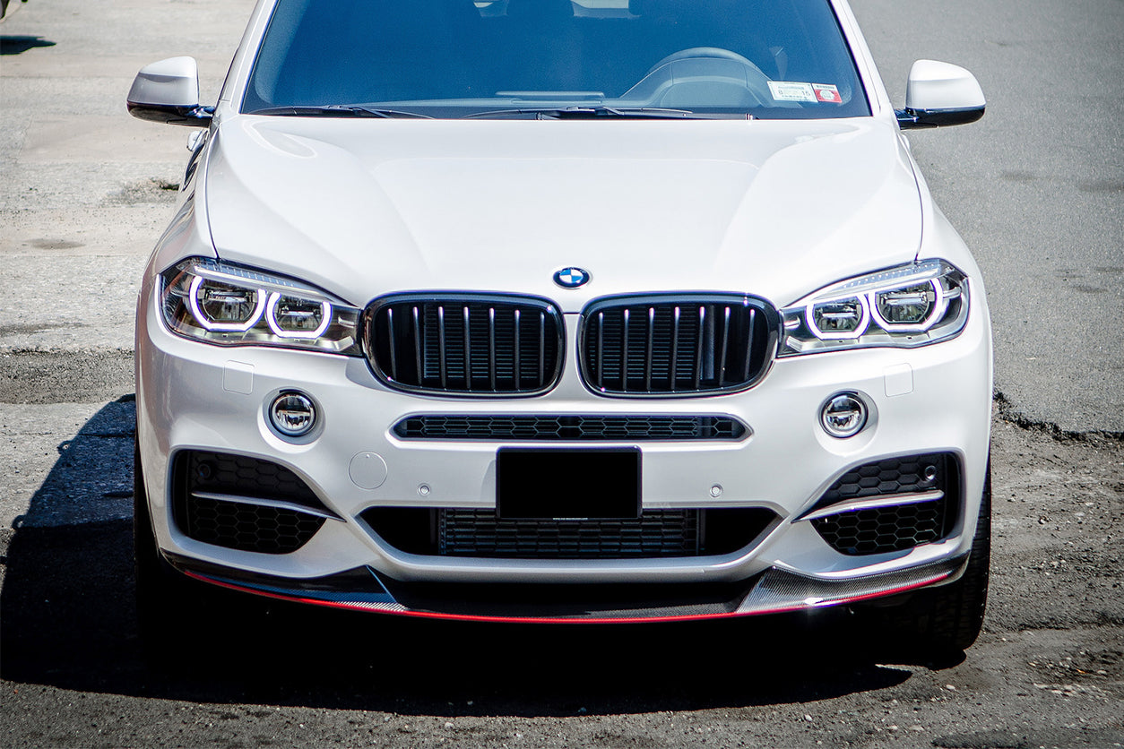 DarwinPRO 2014-2018 BMW X5 F15 MP Style Carbon Fiber Front Lip (MT ONLY)