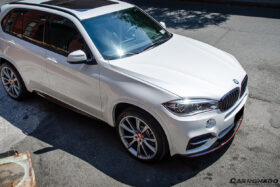 DarwinPRO 2014-2018 BMW X5 F15 MP Style Carbon Fiber Front Lip (MT ONLY) - image 2
