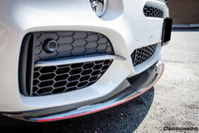 DarwinPRO 2014-2018 BMW X5 F15 MP Style Carbon Fiber Front Lip (MT ONLY) - image 8