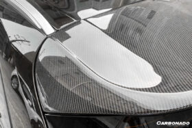DarwinPRO 2014-2018 BMW X5 X5M F15 VS Style Carbon Fiber Roof Spoiler - image 8