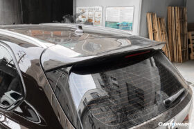 DarwinPRO 2014-2018 BMW X5 X5M F15 VS Style Carbon Fiber Roof Spoiler - image 9