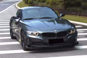 DarwinPRO 2009-2016 BMW Z4 E89 DP Style Carbon Fiber Front Bumper Splitter - image 1