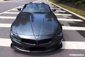 DarwinPRO 2009-2016 BMW Z4 E89 DP Style Carbon Fiber Front Bumper Splitter - image 2
