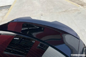 DarwinPRO 2021-UP BMW M3 G80 & G81 MTN Style DRY Carbon Fiber Trunk Spoiler Wing - image 3