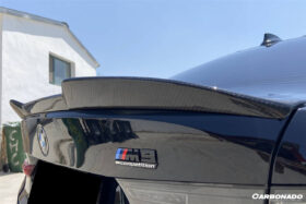 DarwinPRO 2021-UP BMW M3 G80 & G81 MTN Style DRY Carbon Fiber Trunk Spoiler Wing - image 5