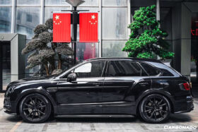 DarwinPRO 2016-2019 Bentley Bentayga OD Style Carbon Fiber Rear Lip - image 2