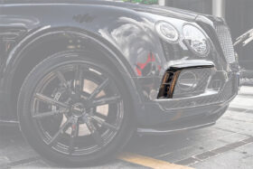 DarwinPRO 2016-2019 Bentley Bentayga OD Style Carbon Fiber Front Bumper Vent canards - image 1