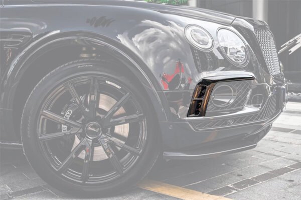 DarwinPRO 2016-2019 Bentley Bentayga OD Style Carbon Fiber Front Bumper Vent canards